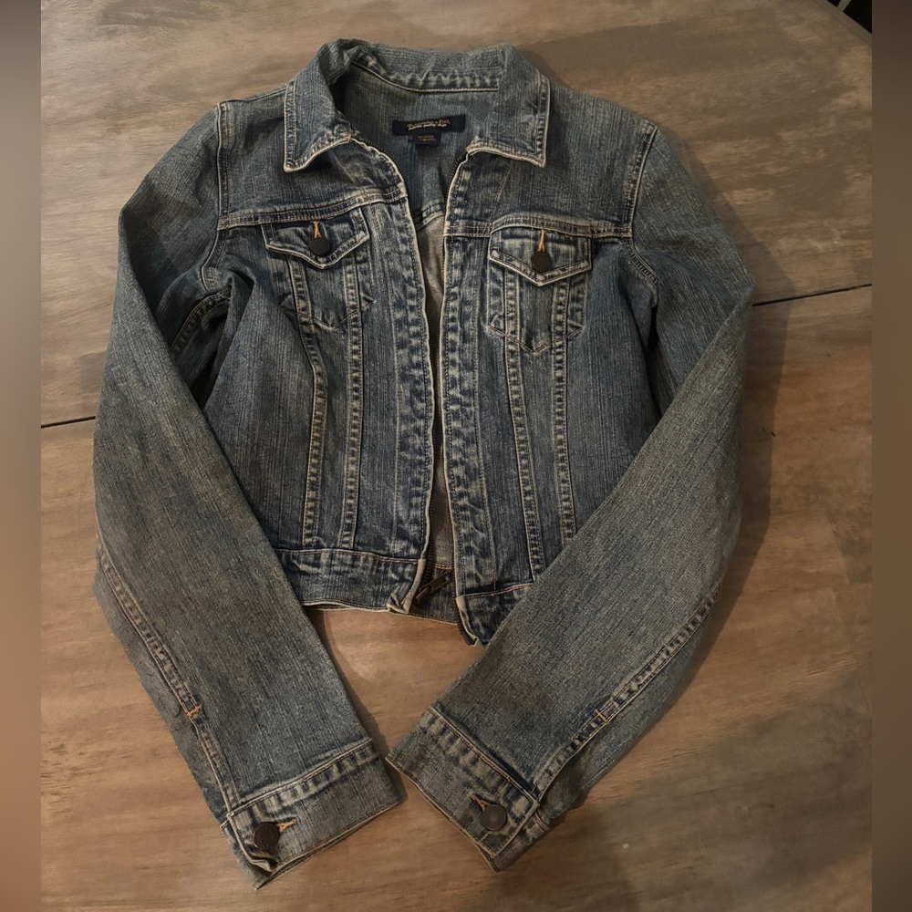 Abercrombie & Fitch Blue Denim Jacket